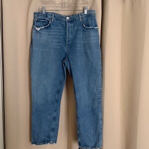 Agolde Classic Denim Jeans - Riley long